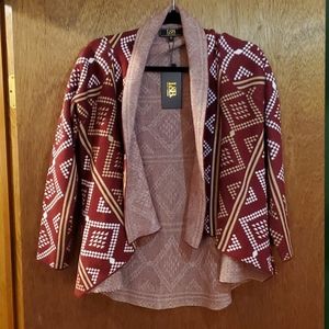 NWT L&B Open Front Cardigan